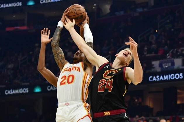 Cavaliers edge Hawks for first win of season