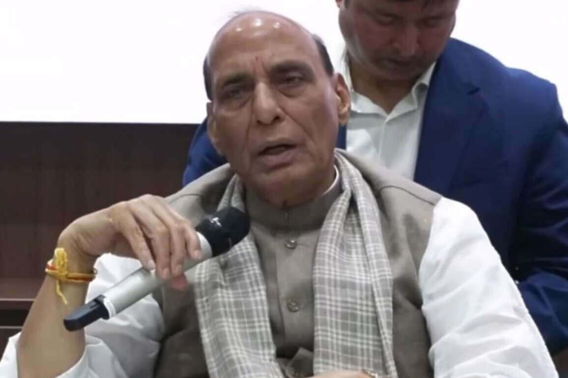 Rajnath Singh pushes for self-reliance, indigenous tech at Bharat Electronics Limited