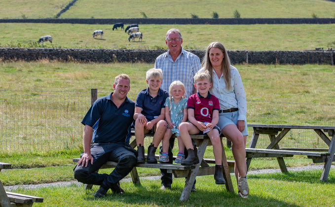 The Mills family of Wyming Brook Farm, Sheffield.