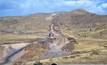  The conveyor corridor at Lydian International’s Amulsar gold project in Armenia