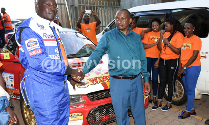 Rally driver Richards to compete in Masaka rally Rally driver Richards to compete in Masaka rally