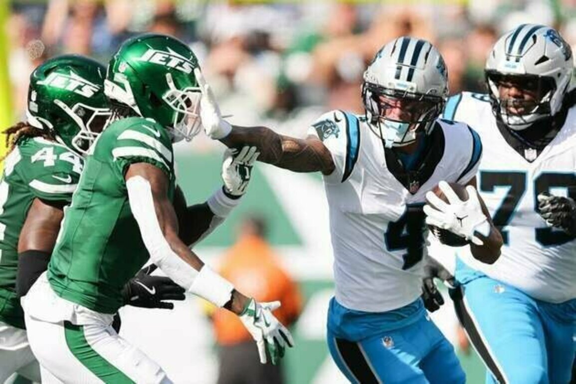 Panthers WR Tetairoa McMillan injures hamstring in practice