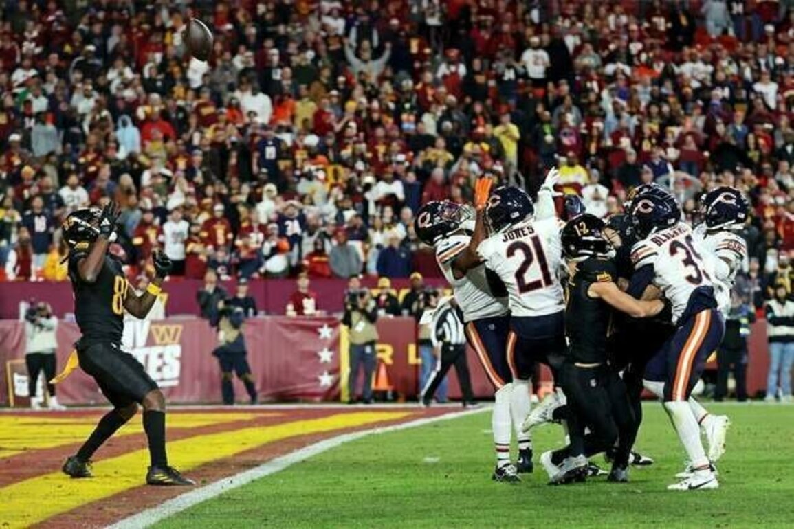 'Fail Mary' in rear-view mirror for Bears, Commanders rematch