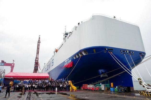 World's largest car carrier delivered in China, boosting global auto transport capacity