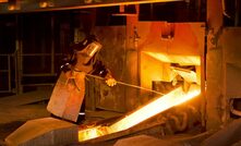  Worker at an Amplats smelter