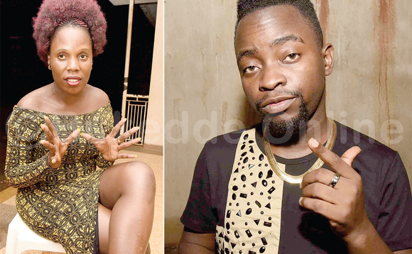 Nakyagaba gwe baasanze ne Barbie Jay (ku ddyo) Nakyagaba gwe baasanze ne Barbie Jay (ku ddyo)