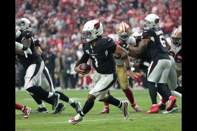 NFL roundup: Cards stay unbeaten, knock off Trey Lance, 49ers