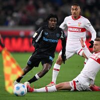 (SP)GERMANY-STUTTGART-FOOTBALL-BUNDESLIGA-STUTTGART VS LEVERKUSEN