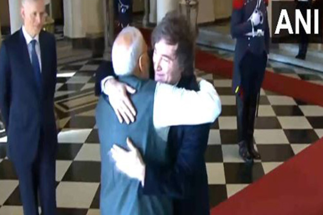 PM Modi receives warm welcome, shares hug with Argentina's President Milei in Buenos Aires