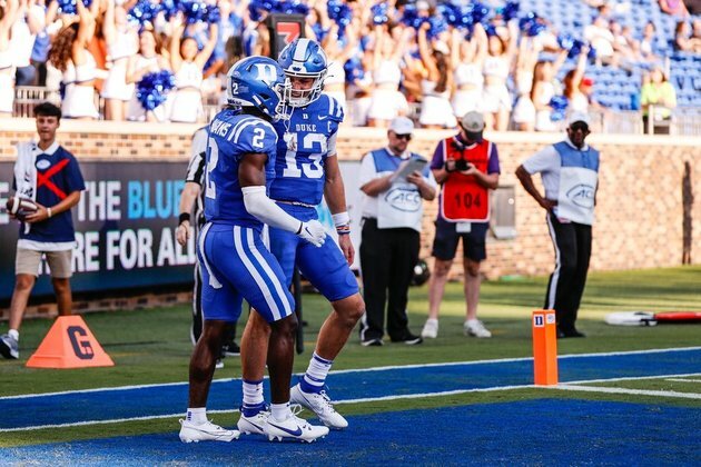 No. 18 Duke takes potent ground game to UConn