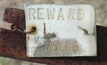 The Reward tenement's original tag.