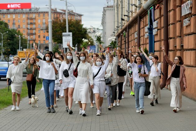 Fourth Straight Night of Protests in Belarus