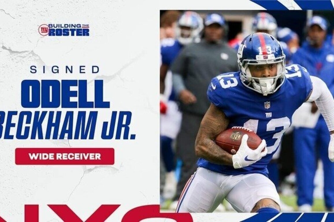 Odell Beckham Jr. returns to New York Giants
