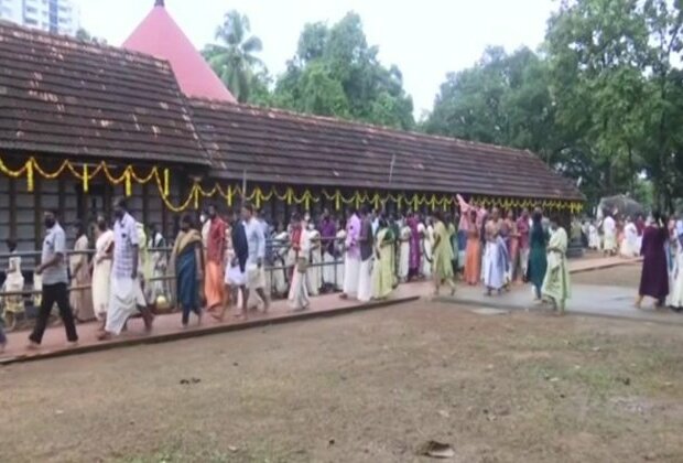 Kerala: 'Thiruvonam' celebrated at Vamana Moorthy temple in Thrikkakara today