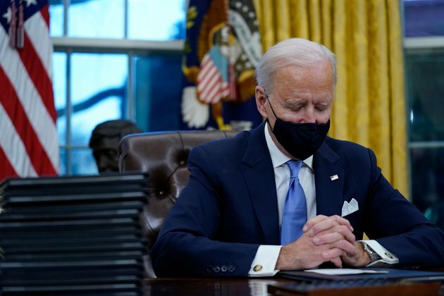 On First Day, Biden Reverses Number of Trump Policies