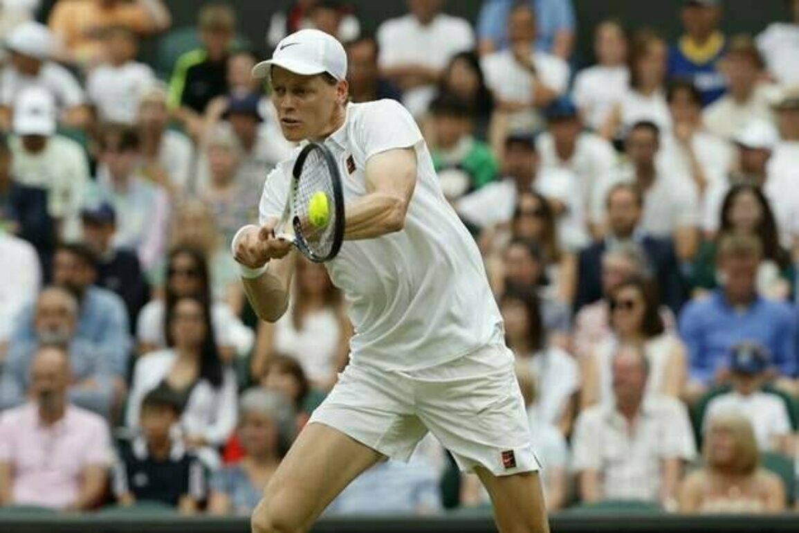Down 2 sets, top-ranked Jannik Sinner advances after Grigor Dimitrov's injury
