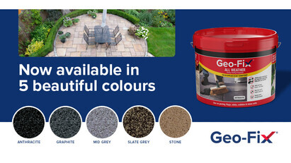 Transform your patio and driveway with Geo-Fix NEW colour range