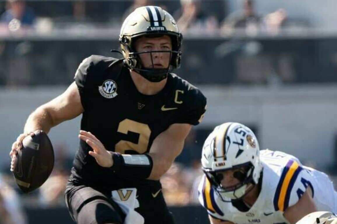 Diego Pavia, No. 10 Vanderbilt to have hands full vs. No. 15 Missouri