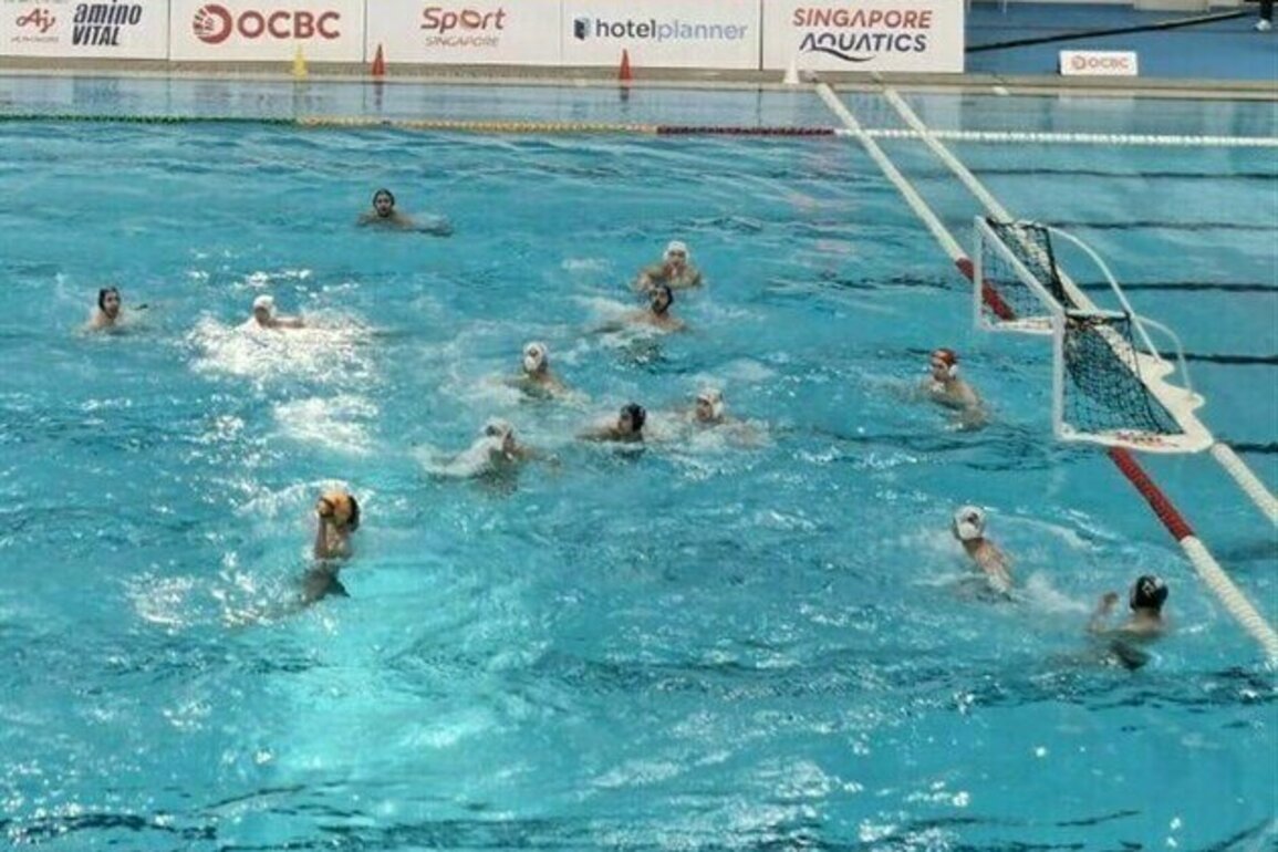Iran Loses to China in 2025 Asian Water Polo U-20 Cships
