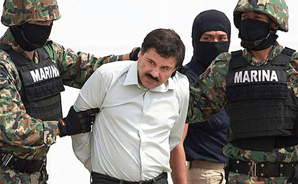 El Chapo ng'akwatiddwa abakuumaddembe El Chapo ng'akwatiddwa abakuumaddembe