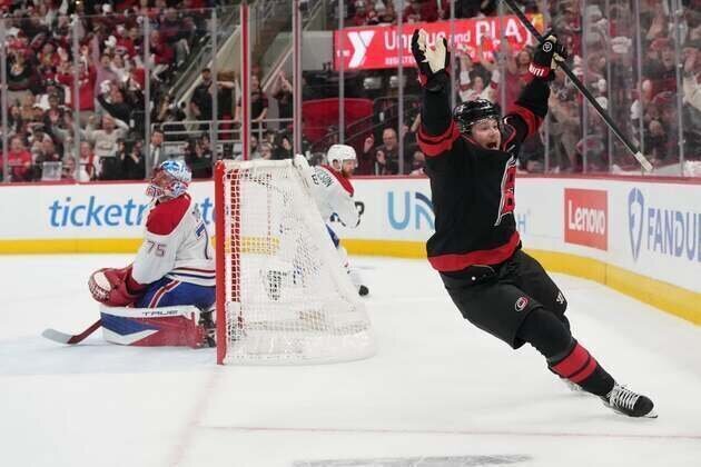 Hurricanes finish off Habs in Game 5, will face Vegas in Cup Final