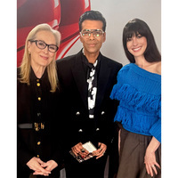 "My knees were RATTLING," says Karan Johar as he meets Meryl Streep, Anne Hathaway in Tokyo