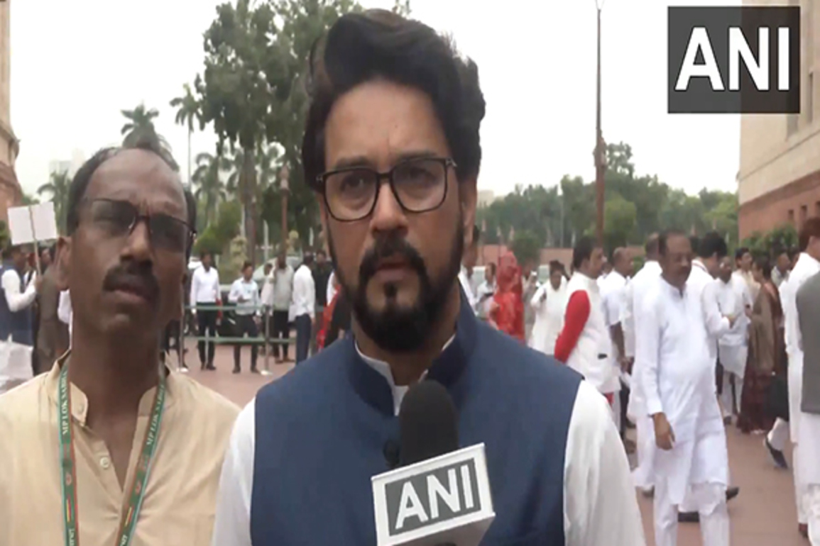 "Even Pakistan doesn't defend itself like Rahul-occupied Congress": Anurag Thakur criticises P Chidambaram over remarks on Operation Sindoor