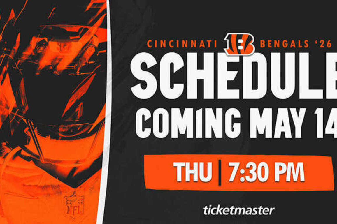 Bengals 2026 Schedule to be Released Tonight