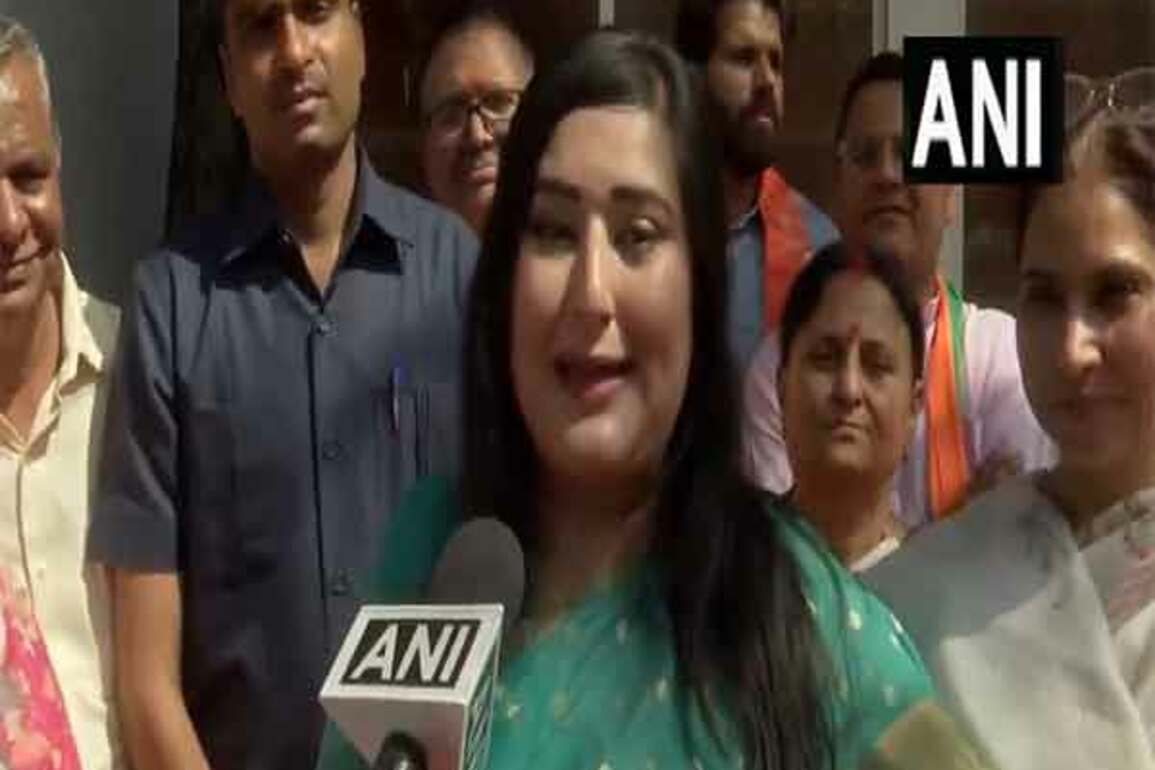 BJP MP Bansuri Swaraj extends greetings of Ram Navami, BJP's Foundation Day