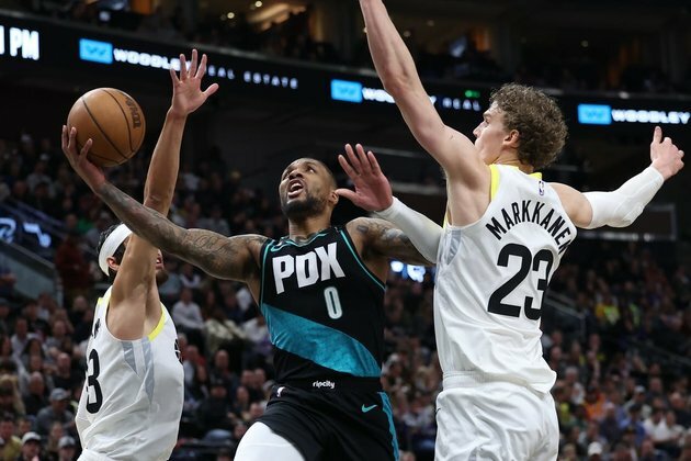 Damian Lillard leads desperate Trail Blazers past Jazz
