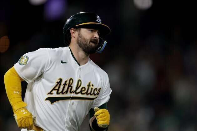 Shea Langeliers, A's flexing muscles ahead of series finale vs. Rangers