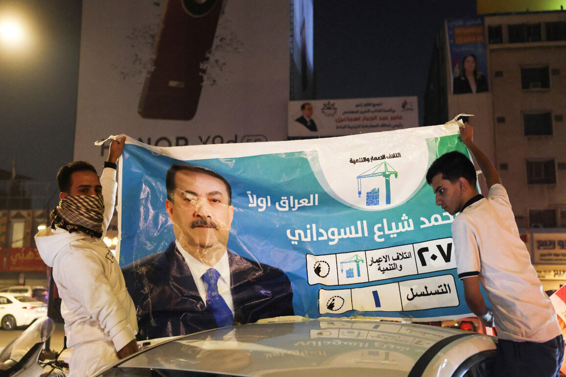 Iraqi PM Mohammed Shia al-Sudani's coalition surges ahead in National Polls