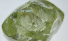 The 72 carat yellow, makeable diamond recovered from Firestone's Liqhobong mine in Lesotho