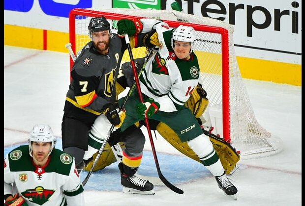 Wild extend series with 4-2 win over Knights