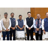 Raghav Chadha, Sandeep Pathak, Ashok Mittal join BJP after severing ties with AAP