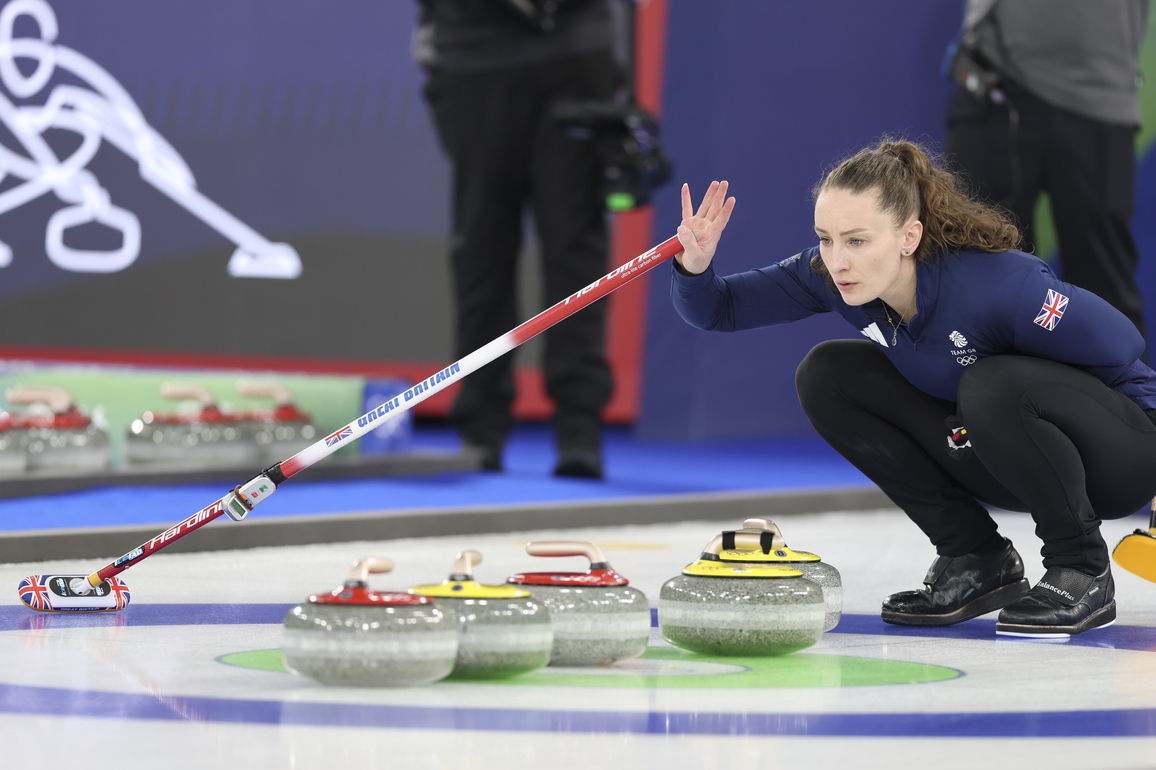 (MICO2026)ITALY-CORTINA D'AMPEZZO-OLYMPIC WINTER GAMES-CURLING-MIXED DOUBLES-SEMI-FINAL-GBR VS SWE