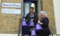 CRASH patron Bauder offers support for homeless