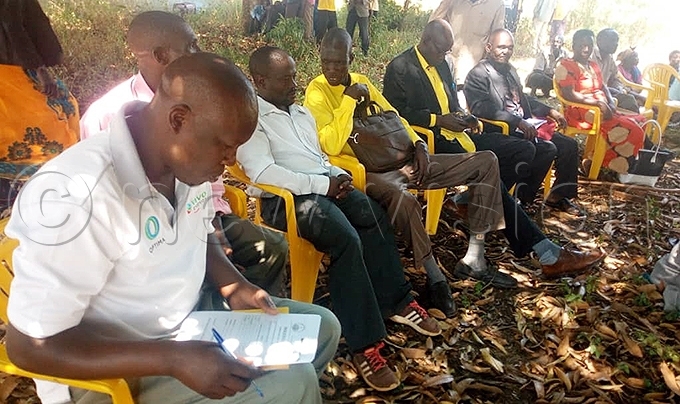 he  members met to elect people to occupy four vacant positions hoto by ichael nyinge