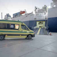 UAE floating hospital receives two new cases from Gaza, bringing total patients to 85 since Rafah crossing reopening