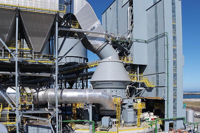 GEBR Pfieffer's MVR 6000 C-6 is the biggest vertical mill in Australia. It has been operating since 2014.