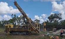 Drilling at Alice River