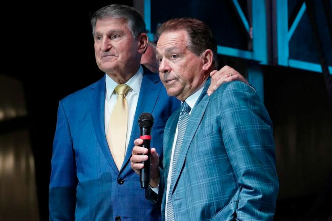 Nick Saban to write foreword in former U.S. Senator Joe Manchin's memoir