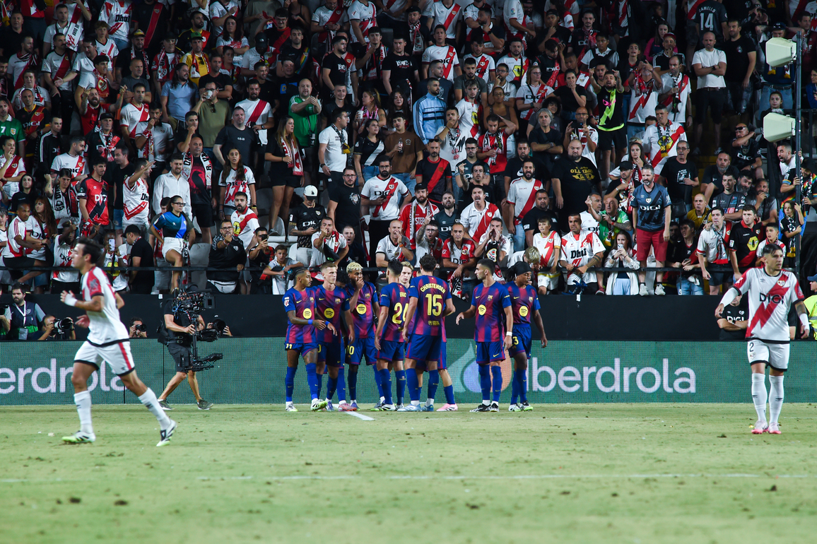 (SP)SPAIN-MADRID-FOOTBALL-LA LIGA-FC BARCELONA VS RAYO VALLECANO