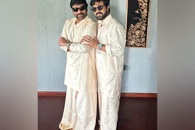 Ram Charan drops sweetest birthday wish for his "hero, inspiration" Chiranjeevi; check