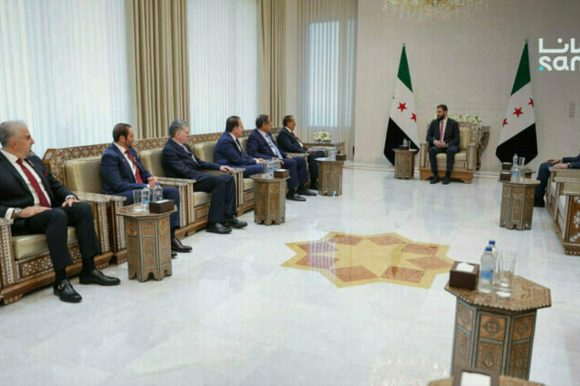 President al-Sharaa receives Emirati businessman Khalaf Al-Habtoor