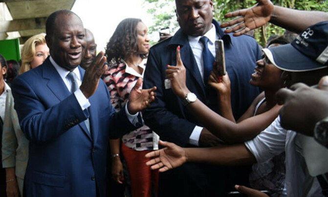 Ouattara re-elected as Ivory Coast president Ouattara re-elected as Ivory Coast president