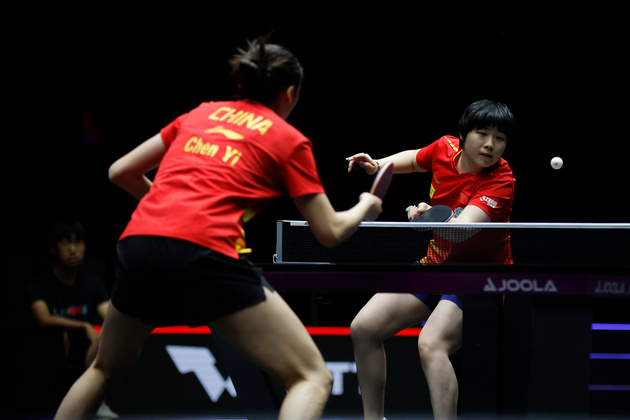 (SP)U.S.-LAS VEGAS-TABLE TENNIS-WTT SMASH 2025-WOMEN'S SINGLES-SEMIFINAL