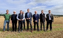 First Minister joins Senedd members from across Wales on farm