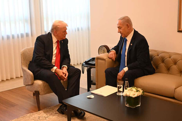 Netanyahu meets Trump at Knesset, accepts Egypt's invite for Gaza Peace Summit