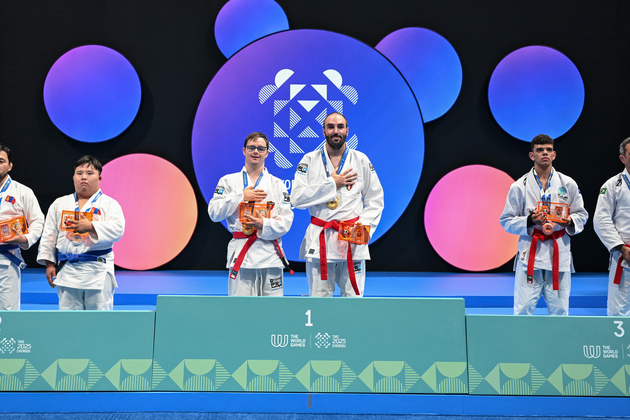 (SP)CHINA-CHENGDU-THE WORLD GAMES 2025-JU-JITSU-MIXED DUO PARA MENTAL-FINALS (CN)
